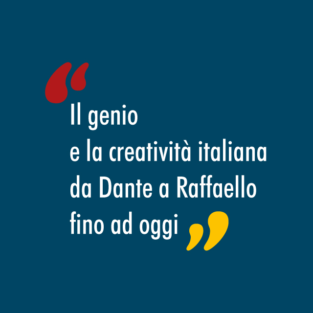 Il genio italiano Un Natale Geniale. Via Dei Priori. Perugia 2020