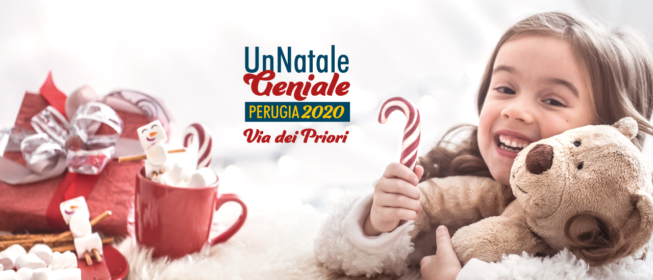 Un Natale Geniale. Via Dei Priori. Perugia 2020