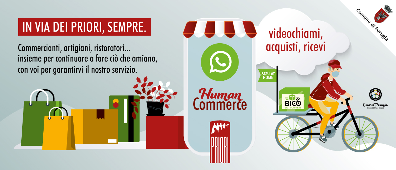 Human Commerce in Via dei Priori